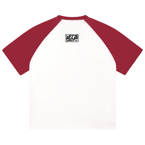 Color-Blocked Raglan Sleeve T-Shirt