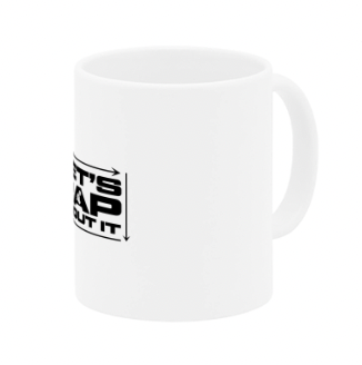 Let's Rap About It Coffee Cup